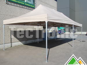 Tentes pliantes 3x6 avec bâches en pvc de 550 gr/m²